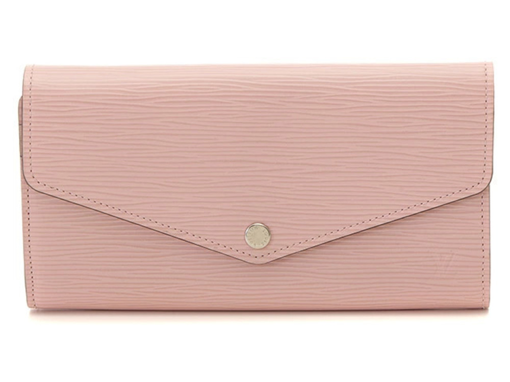 LOUIS VUITTON Portefeuille Sarah Epi Rose Pink Ballerine